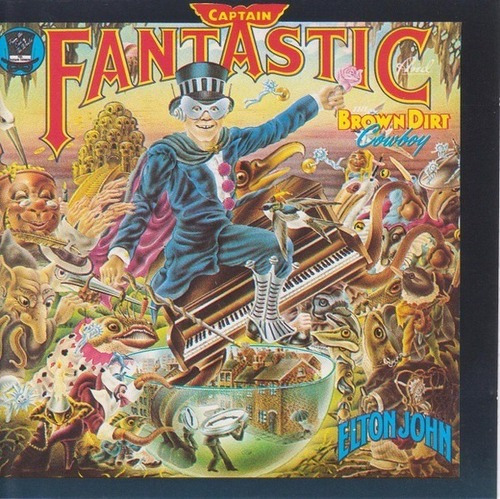 Elton John Captain Fantastic Remaster Importado Lacrado