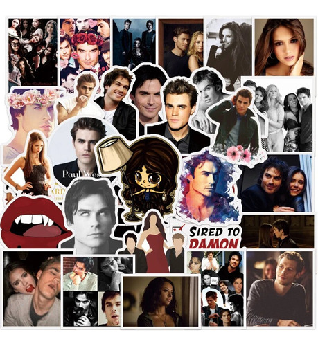 Pegatinas De Programa De Tv The Vampire Diaries 10/30/50 Pi