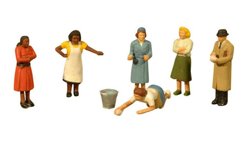 Bachmann 33117 Ho Sidewalk People ( 7 Per )