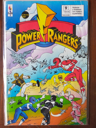 Power Rangers No.9 Comic Editorial Ejea Año-1996