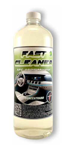 Apc Mineral Fastcleaner Limpiador Tapiceria Telas Mjjc 1 Lt