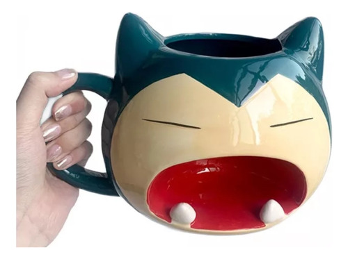 Tazon Taza Mug 3d Pokemon Atrapalos Ya Snorlax