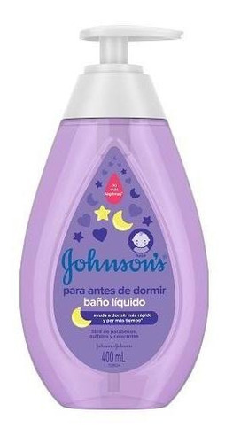 Baño Líquido Johnson & Johnson Dulces Sueños 400 Ml