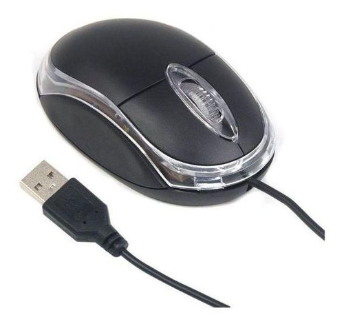 Mouse Crystal  CY-629A preto