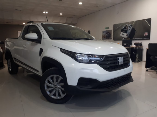 Imagen 2 de 7 de Fiat Strada Endurance 1.4 Cs Blanca Stock Disponible