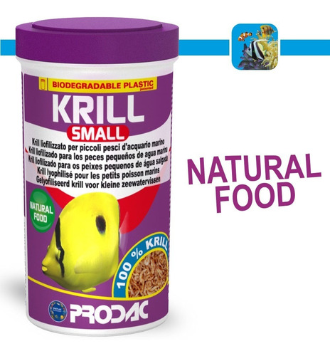 Alimento Peces Krill Small Prodac 250ml/30g - Italiana