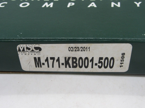 New Msc M-171-kb001-500 Seal Kit M171kb001500 Ddb