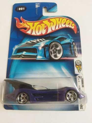 Hot Wheels Batman Batimovil Affinity 2004 Base Cromada Bu0