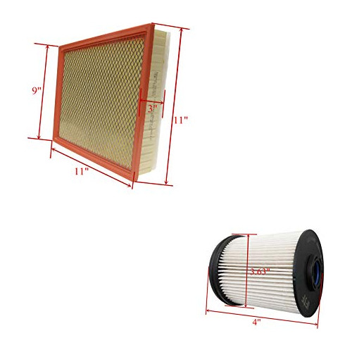 Filtro De Combustible Tp1015 Y Filtro De Aire A3231c De...