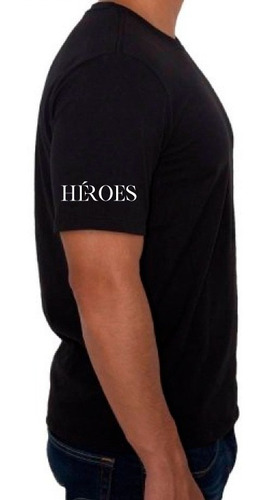 Imagen 2 de 5 de Playera Licencia Oficial Héroes Silencio Y Rock&roll Hs