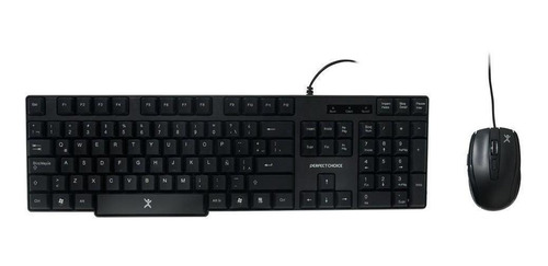 Kit De Teclado Y Mouse Perfect Choice , Estándar, Negro, 120