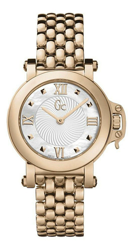 Reloj Guess Para Mujer X52003l1s Análogo Color Dorado