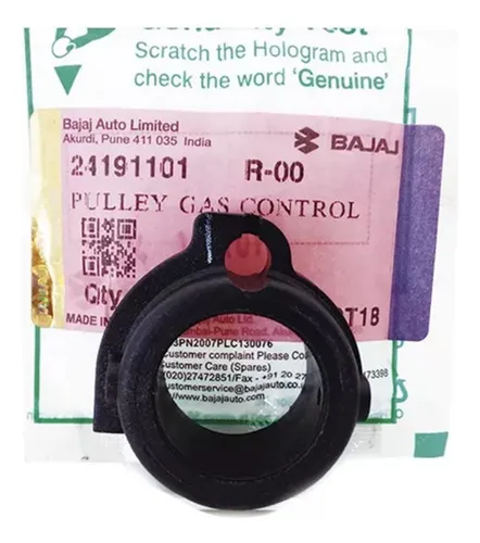 Carretel De Acelerador Motocarros Linea Bajaj Todos