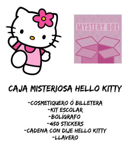 Caja Sorpresa De Hello Kitty Sanrio Kawaii