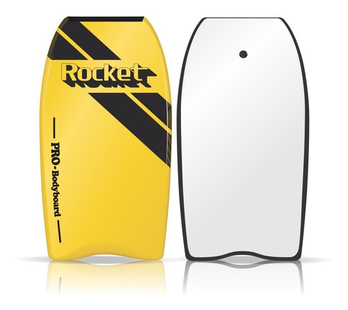 Imagen 2 de 5 de Bodyboard Morey Rocket Niños 7 8 9 10 11 Años Mar Piscina