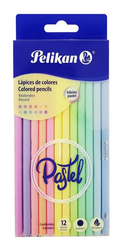 Lapices Pelikan Pastel X 12