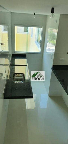 Imagem 20 de 28 de Apartamento Predio Baixo Com Elevador,com 3 Dormitórios, 02 Vagas À Venda, 80 M² Por R$ 460.000 - Campestre - Santo André/sp - Ap1117