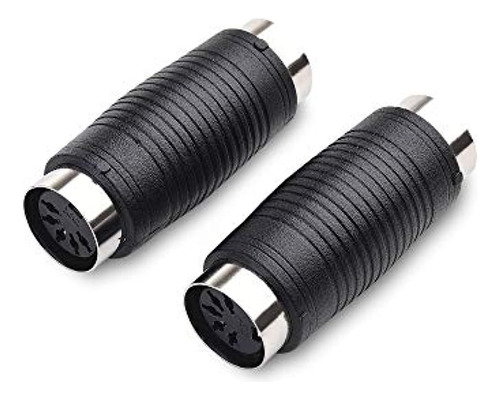Cable Matters Paquete De 2 Acopladores Din Midi De 5 Pines C