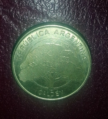 Moneda Argentina Caldén Valor 10 Pesos Año 2019