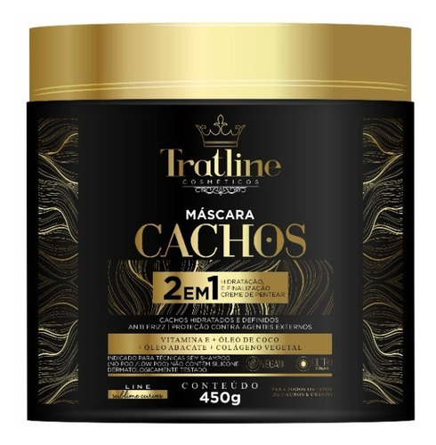 Máscara Cachos 2x1 Sublime Curves Tratline 450g