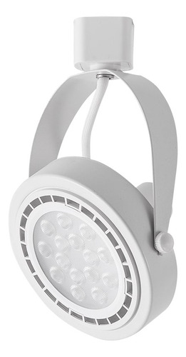 Imagem 1 de 3 de Spot Para Trilho Nordecor S33012 Branco Ar111