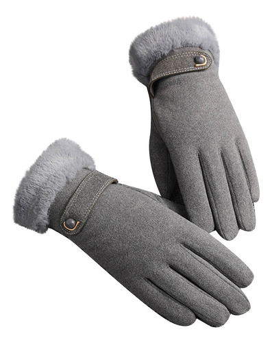 Guantes De Invierno En L Para Mujer, Con Pantalla Táctil, Re