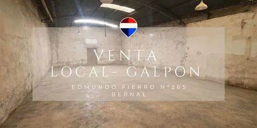 Venta Galpon Local Deposito 480 M2 Bernal
