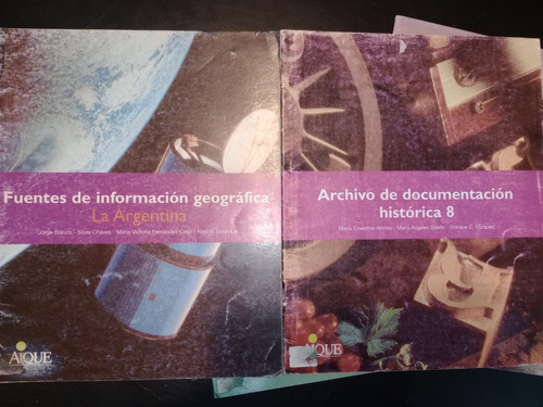 Lote Documentación Histórica Fuentes Información Aique
