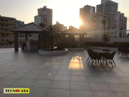Imagem 24 de 30 de Lindo Apartamento Com 03 Dormitórios Para Venda Com 100 M² No Bairro Campo Da Aviação Em Praia Grande/sp. - Ap6637