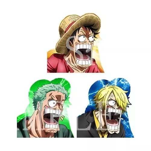 Adesivo do anime one piece, lude desenho animado, para bagagem