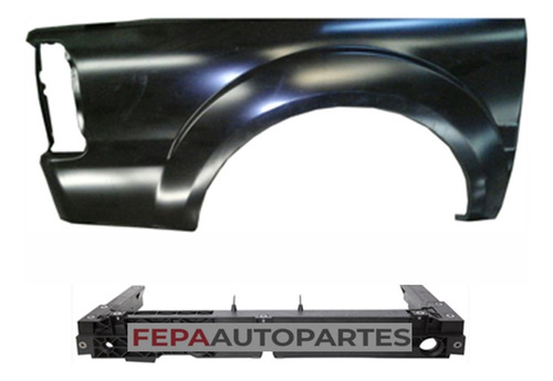 Lateral De Caja Ford Ranger 2010 / 2012 Cabina Doble Xls