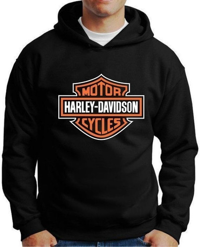 Moletom Harley Davidson Tamanhos Especiais Cores Estilosa