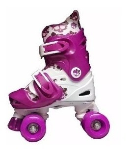 Patines 4 Ruedas De Silicona Extensibles Jem