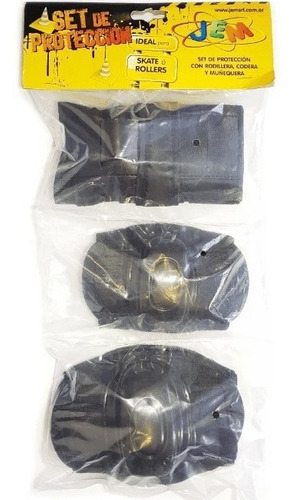Imagen 1 de 3 de Set De Proteccion Rodilleras Coderas Y Muñequera Jem