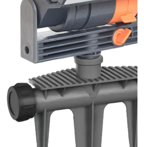 Rociador Oscilante Ajustable De Pines Base Resistente Para