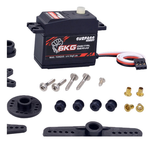 Servomotor Digital Barco S0600p Para Coche Rc .