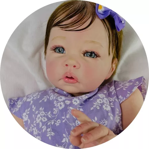 Boneca Bebe Reborn Original Recem Nascido Enxoval Linda