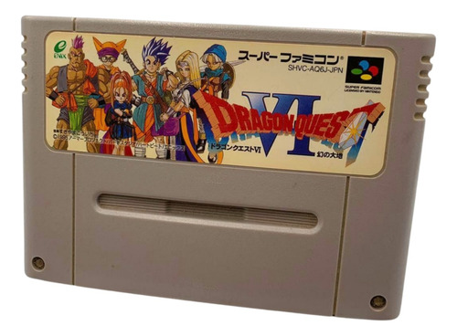 Dragon Quest Vi Nintendo Super Famicom Original Japones