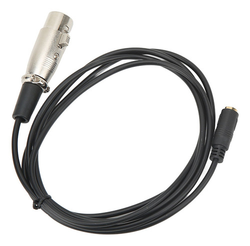  Cable Adaptador De Audio Xlr Hembra A 3,5 Mm Macho De