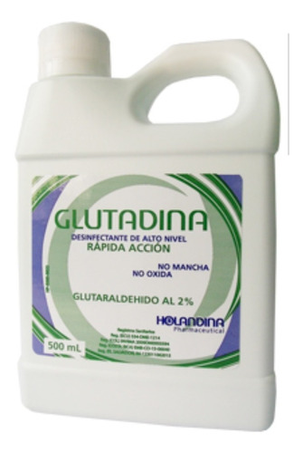 Esterilizante Holandina Glutadina 500ml Glutaraldehído 2%
