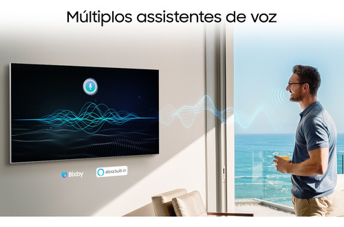 Imagem 8 de 12 de Samsung Smart Tv Qled 8k Q800t 65 , Processador Com Ia