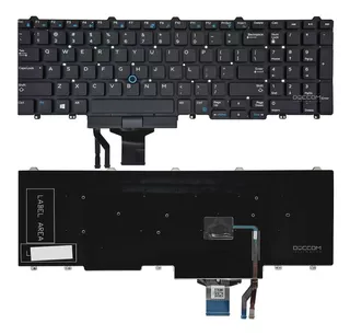 Teclado Para Dell Precision 3510 3520 3530 7510 Layout Us