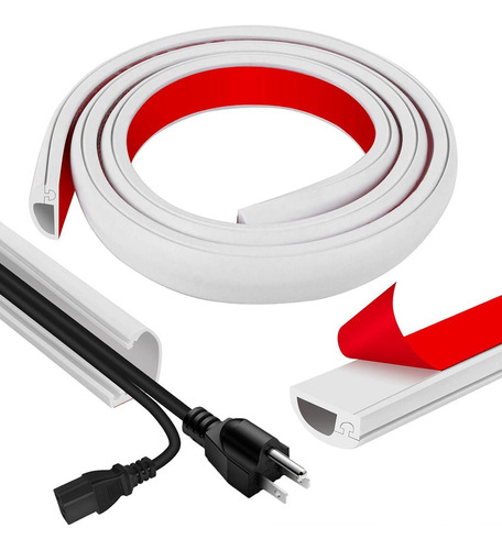 Cabo Trunking Cabo Hider 3 Metros Acessórios Branco