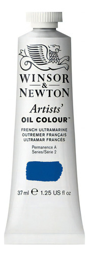 Tinta a óleo Winsor & Newton Artist 37 ml S-2 cor para escolher a cor azul ultramarino S-2 nº 263