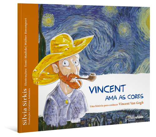 Vincent ama as cores – Uma história para conhecer Vincent Van Gogh, de Sirkis, Silvia. Autêntica Editora Ltda., capa mole em português, 2021