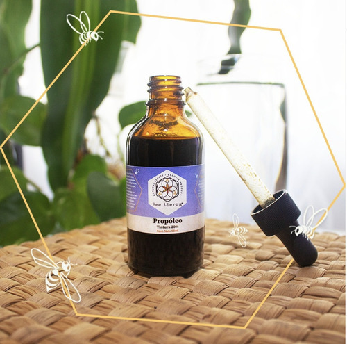 Extracto De Tintura De Propóleo Bee Tierra Gotero De 50ml