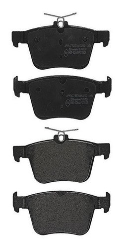 Jogo Pastilha De Freio Brembo Audi A3 Tt S3 Tts P85124