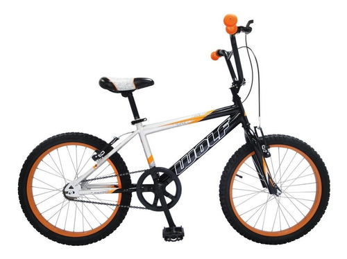 Bicicleta Benotto Wolf Acero R20 1v Niño Frenos V Azul Un