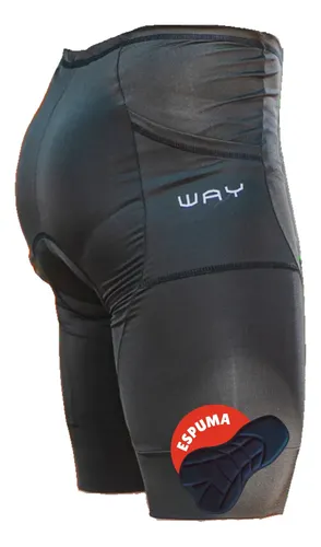 Short Ciclismo Masculino Bermuda Espuma Com Bolso Bike Pedal