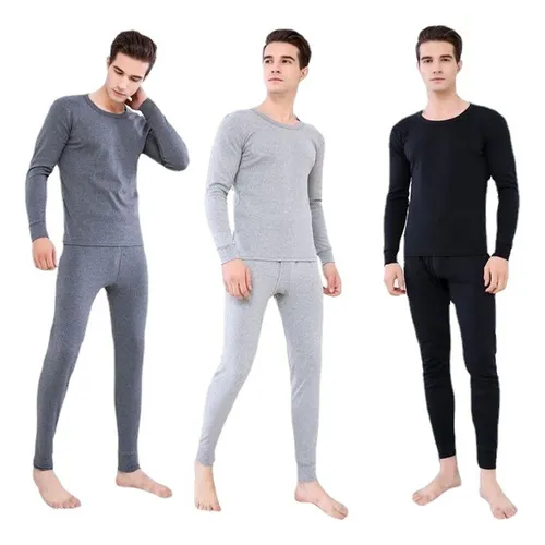 Ropa Interior TéRmica Gruesa Para Hombre, Mallas TéRmicas CáLidas, Mallas  Largas, Ropa Interior De Invierno